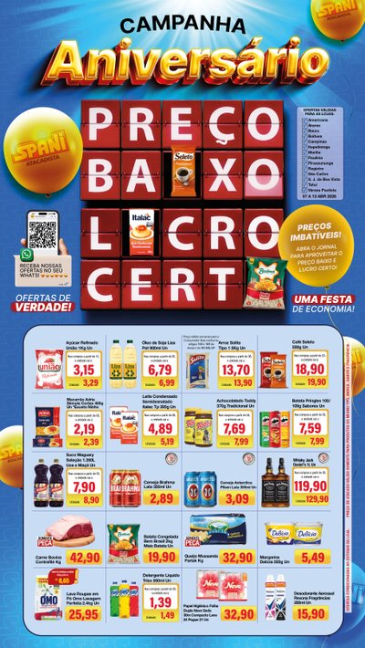 Capa da oferta